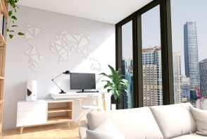 Dream Office - Sydney Chan Design Rendering