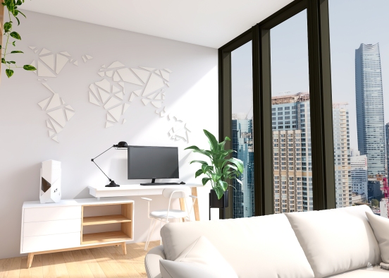 Dream Office - Sydney Chan Design Rendering