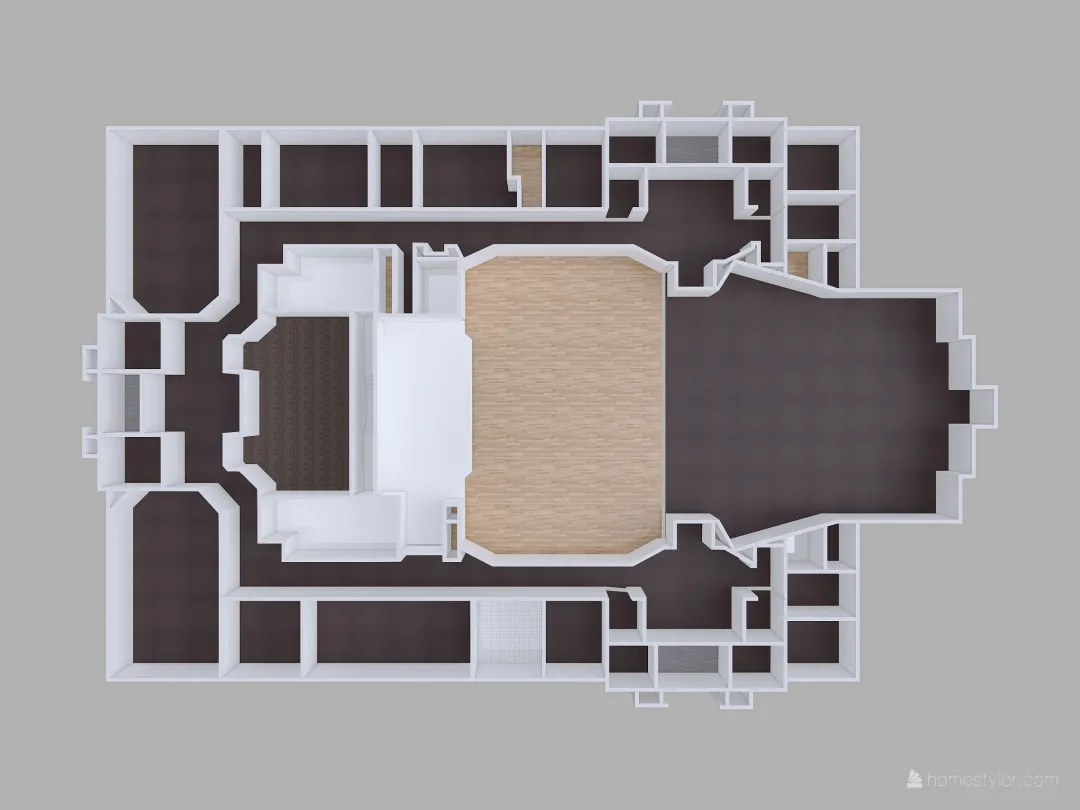 Church 3d design renderings