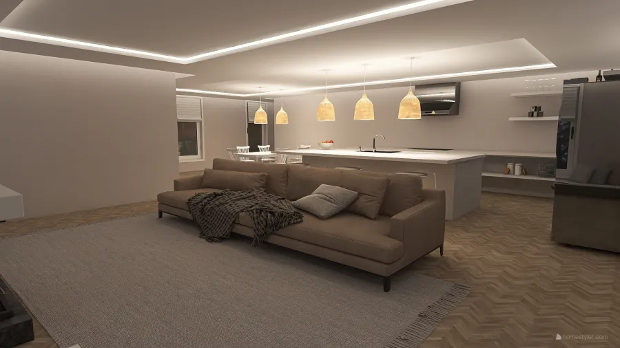 simple house 3d design renderings