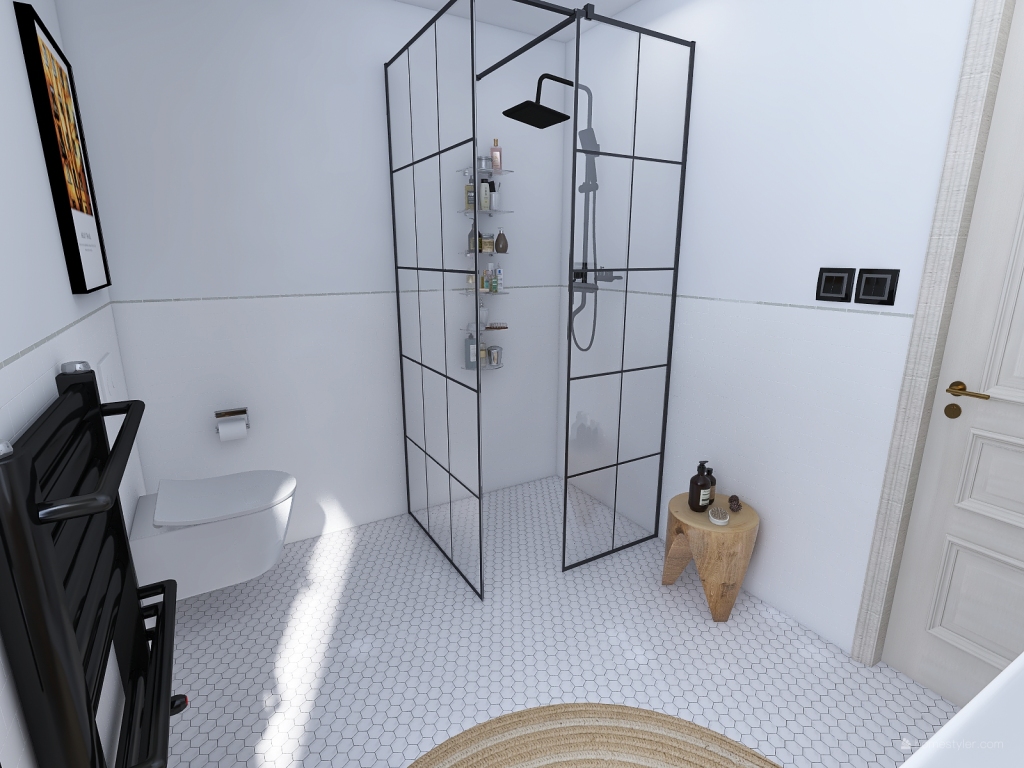 Kúpeľna 3d design renderings