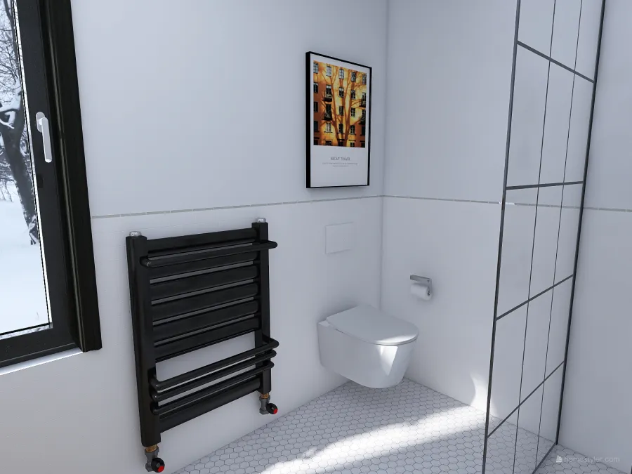 Kúpeľna 3d design renderings