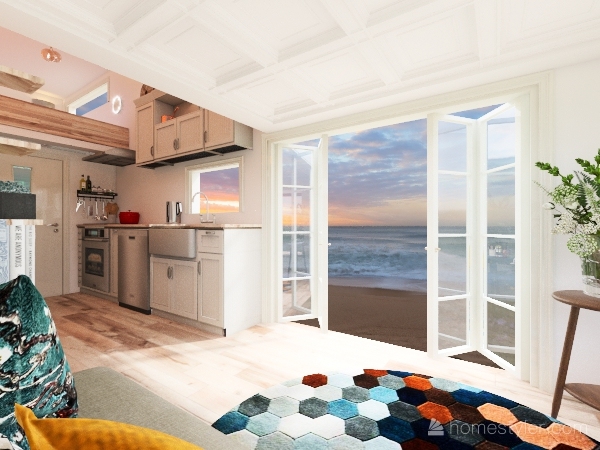Tiny house Interior Design Render