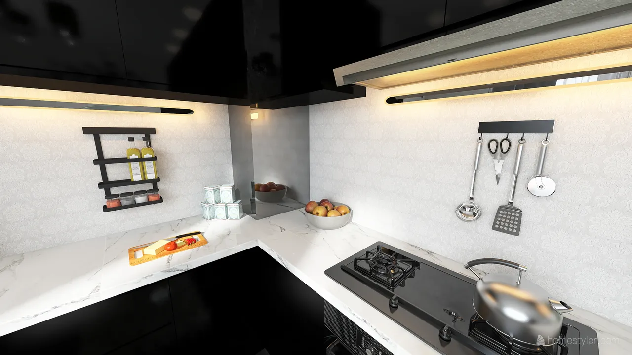 Kitchen 3d design renderings