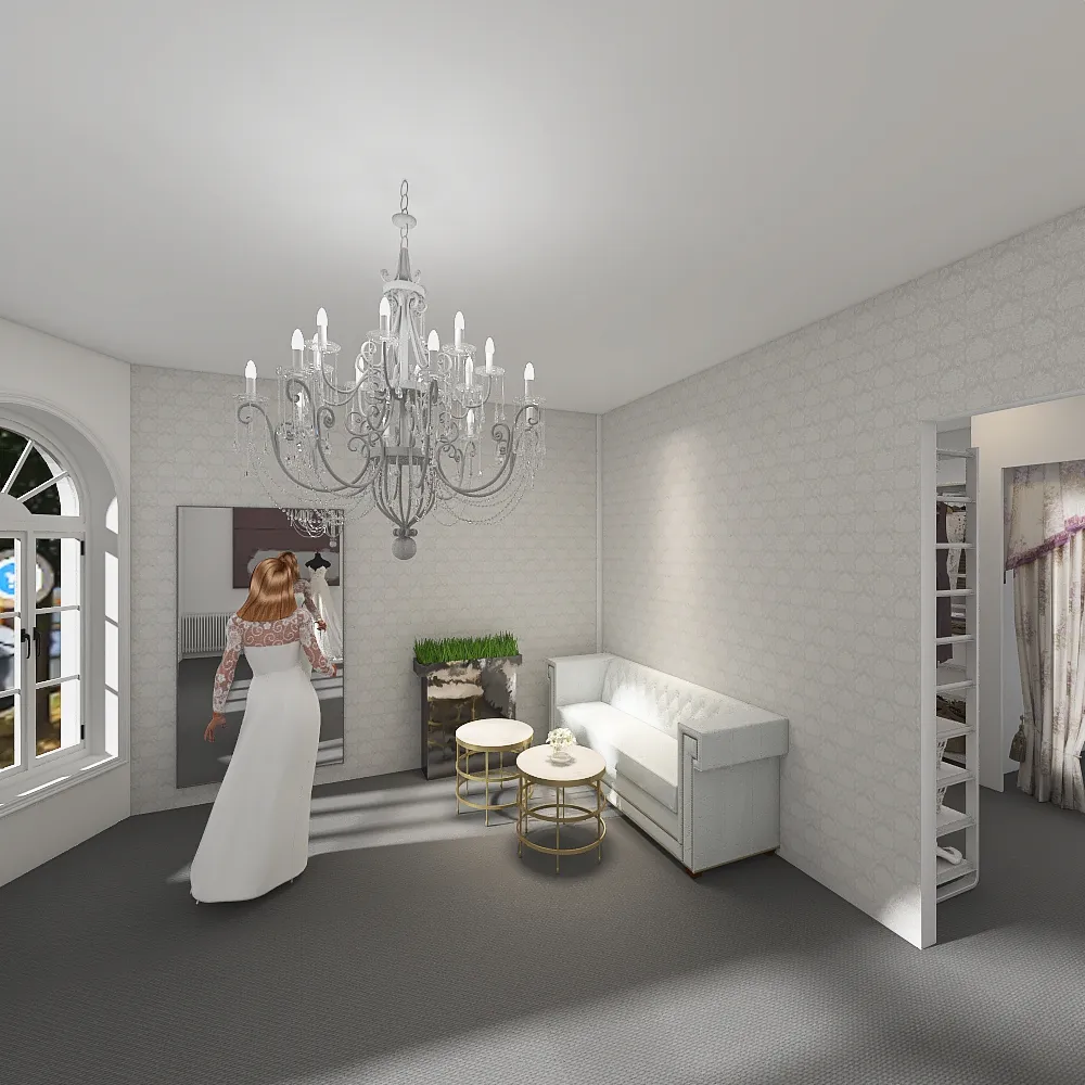 Next version of Wedding Salon_Juliana 3d design renderings