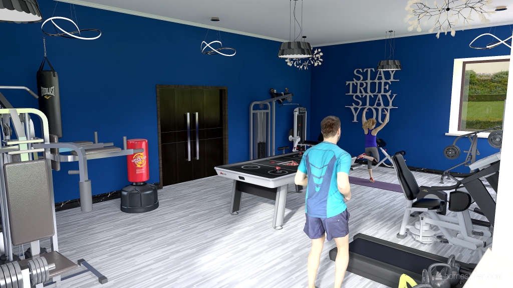 Copy of Gym 3d design renderings
