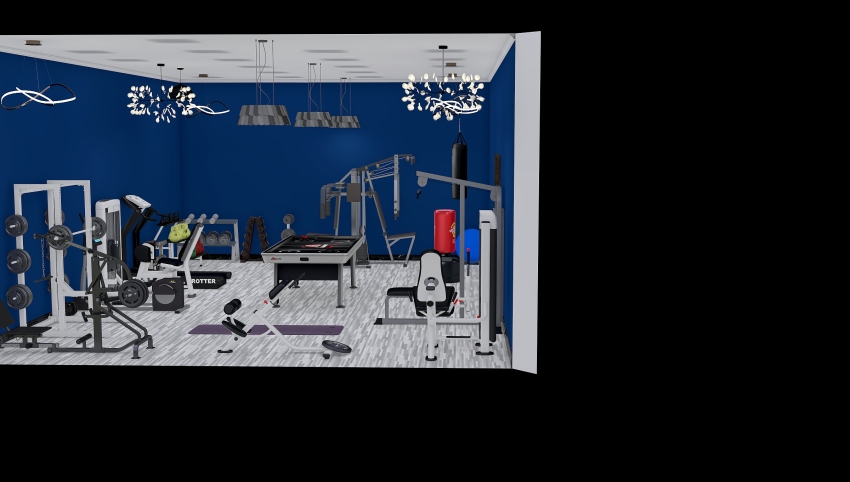 Gym 3d design picture 57.66