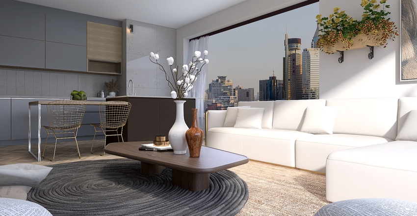 Balanced Interior Design Render
