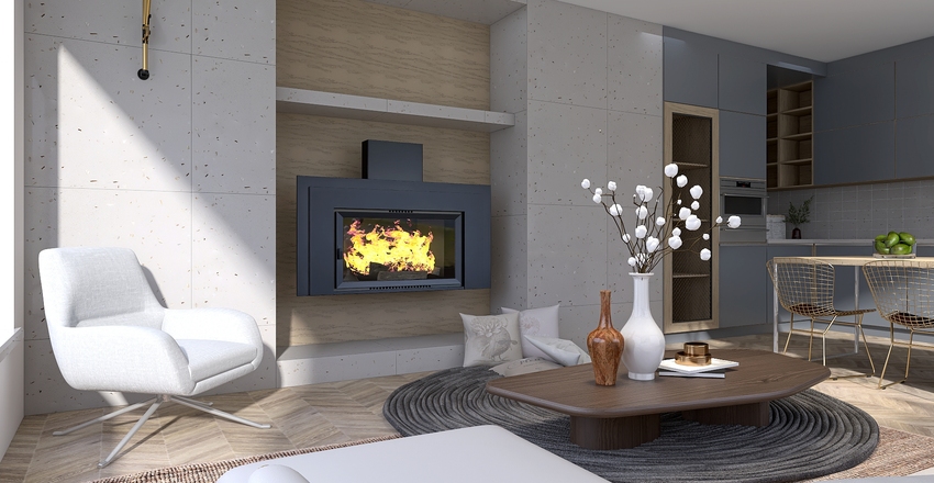 Balanced Interior Design Render