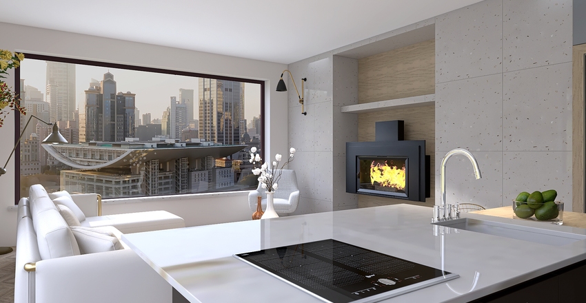 Balanced Interior Design Render