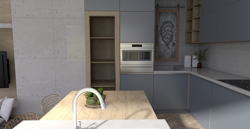 Balanced Interior Design Render