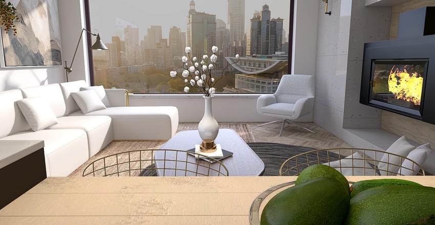 Balanced Interior Design Render
