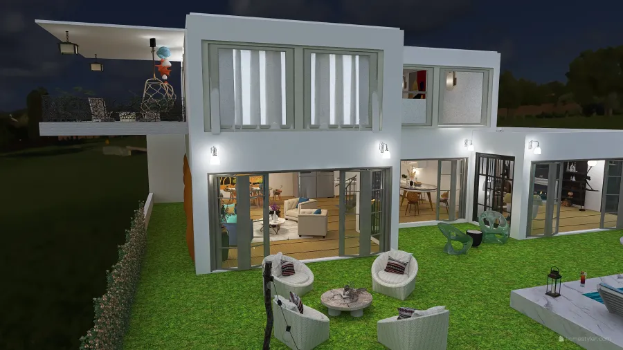 Splendid Villa 3d design renderings