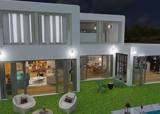 Splendid Villa Design Rendering