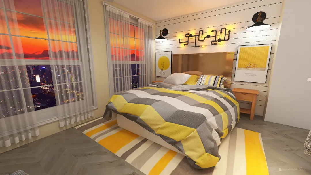 Yellow City 3d design renderings