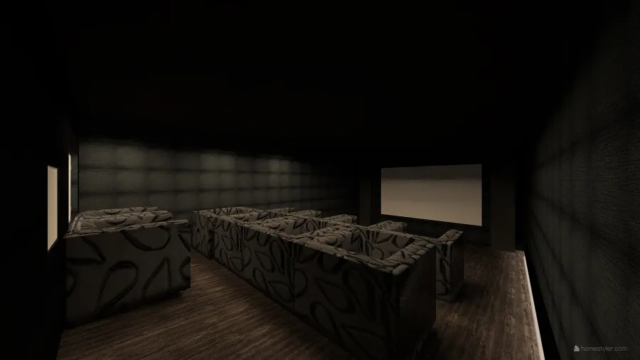 Personal Movie Theater Henry A 3B 3d design renderings