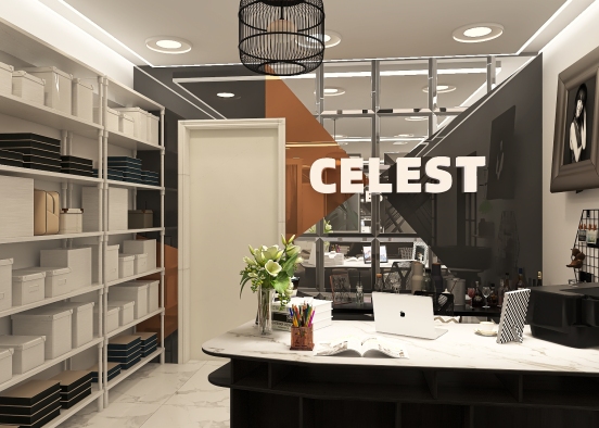celest office Design Rendering