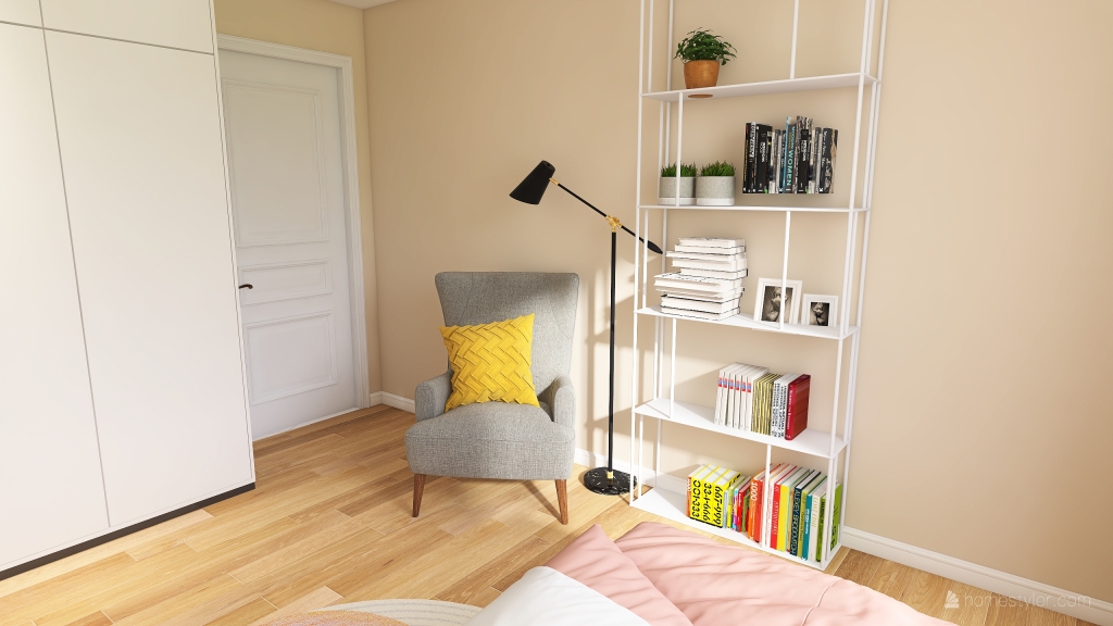 Small 1 bedroom apartment 3d design renderings