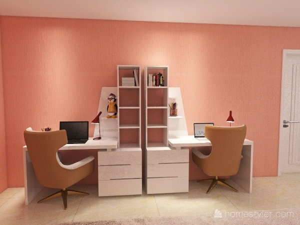 ＂Quiet life＂ Kids bedroom 3d design renderings