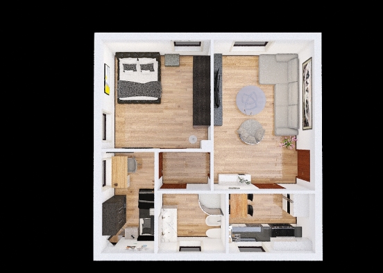 casa 3d Design Rendering