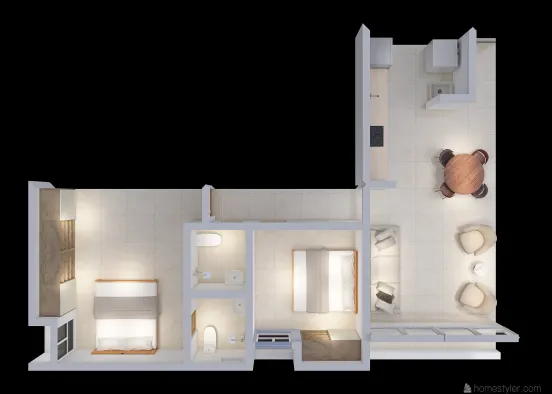 Apartment for sale (Doral Country) Design Rendering