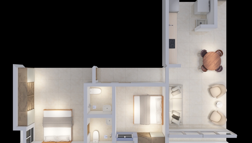 Apartment for sale (Doral Country) 3d design picture 84.68