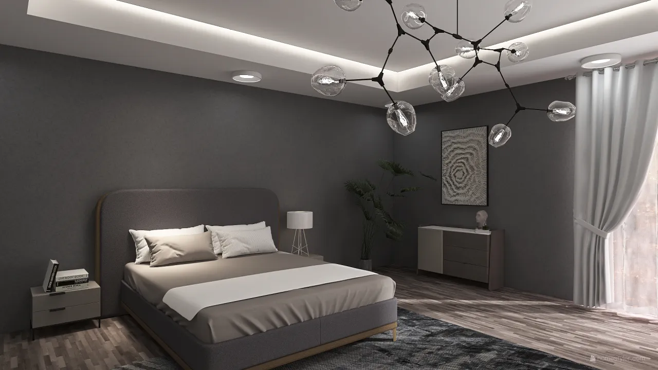 Bedroom 3d design renderings