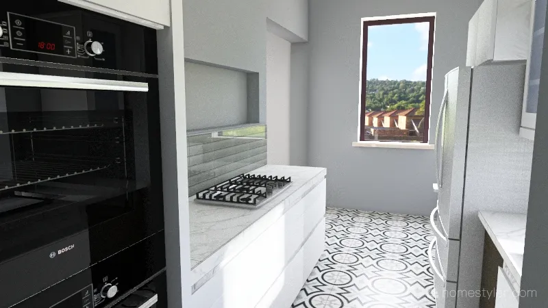 Kitchen 3d design renderings