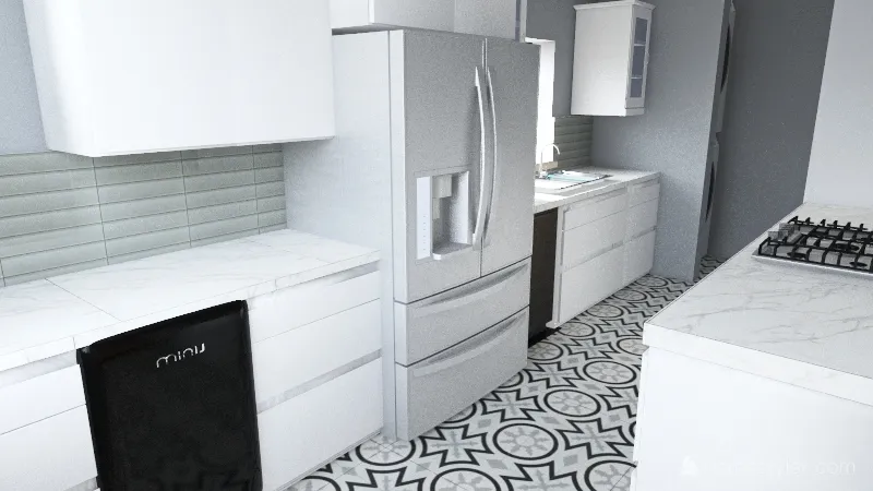 Marcy's Kitchen 3d design renderings