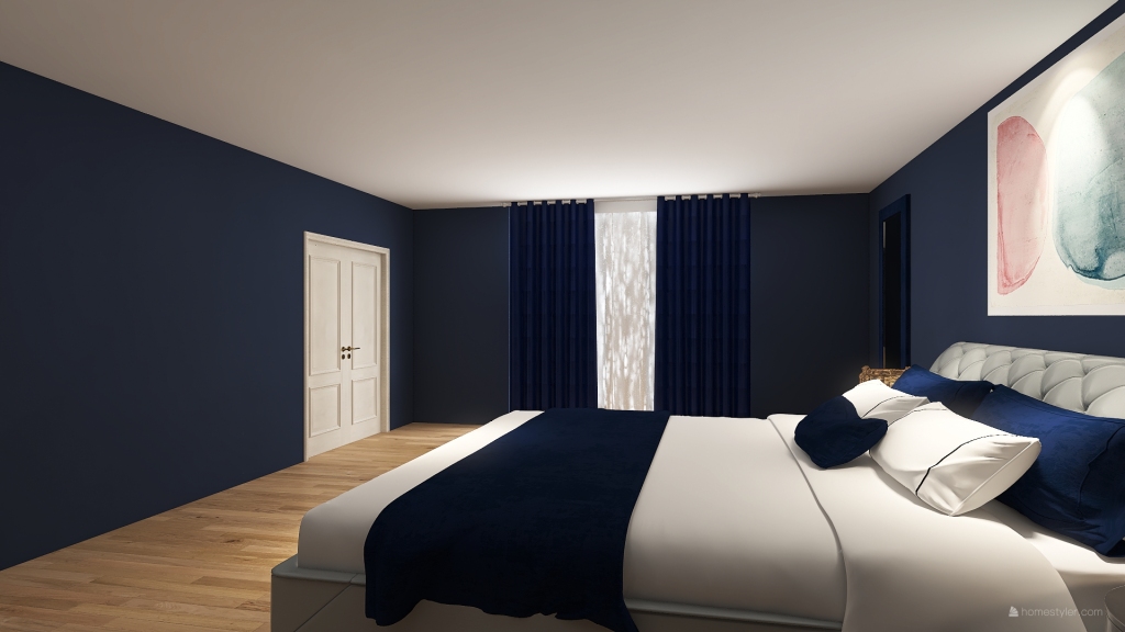 Guest Bedrooom 3d design renderings