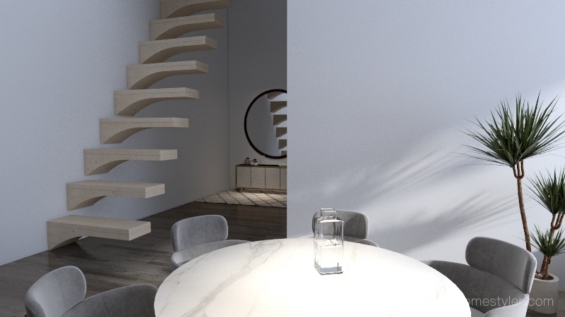 Winter home 3d design renderings
