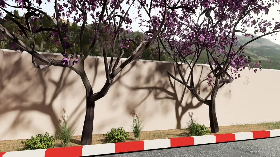 Plants and Trees 3d design renderings