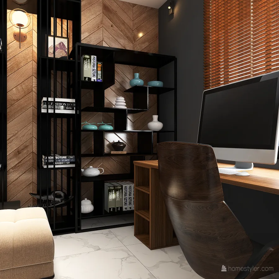 Oficina 3d design renderings