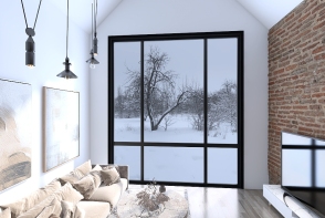 Winter home Design Rendering
