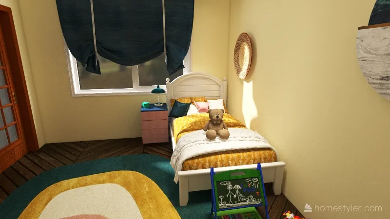 Kid's Room 3d design renderings