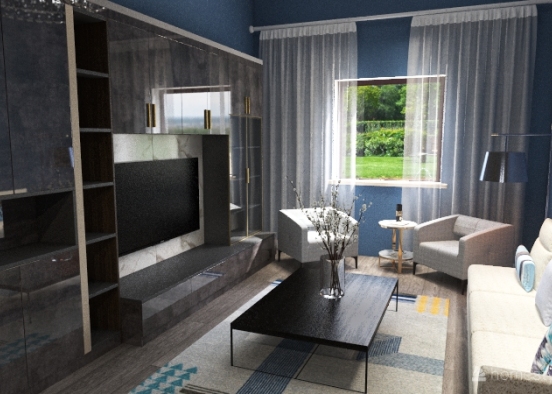 living roome 1 Design Rendering
