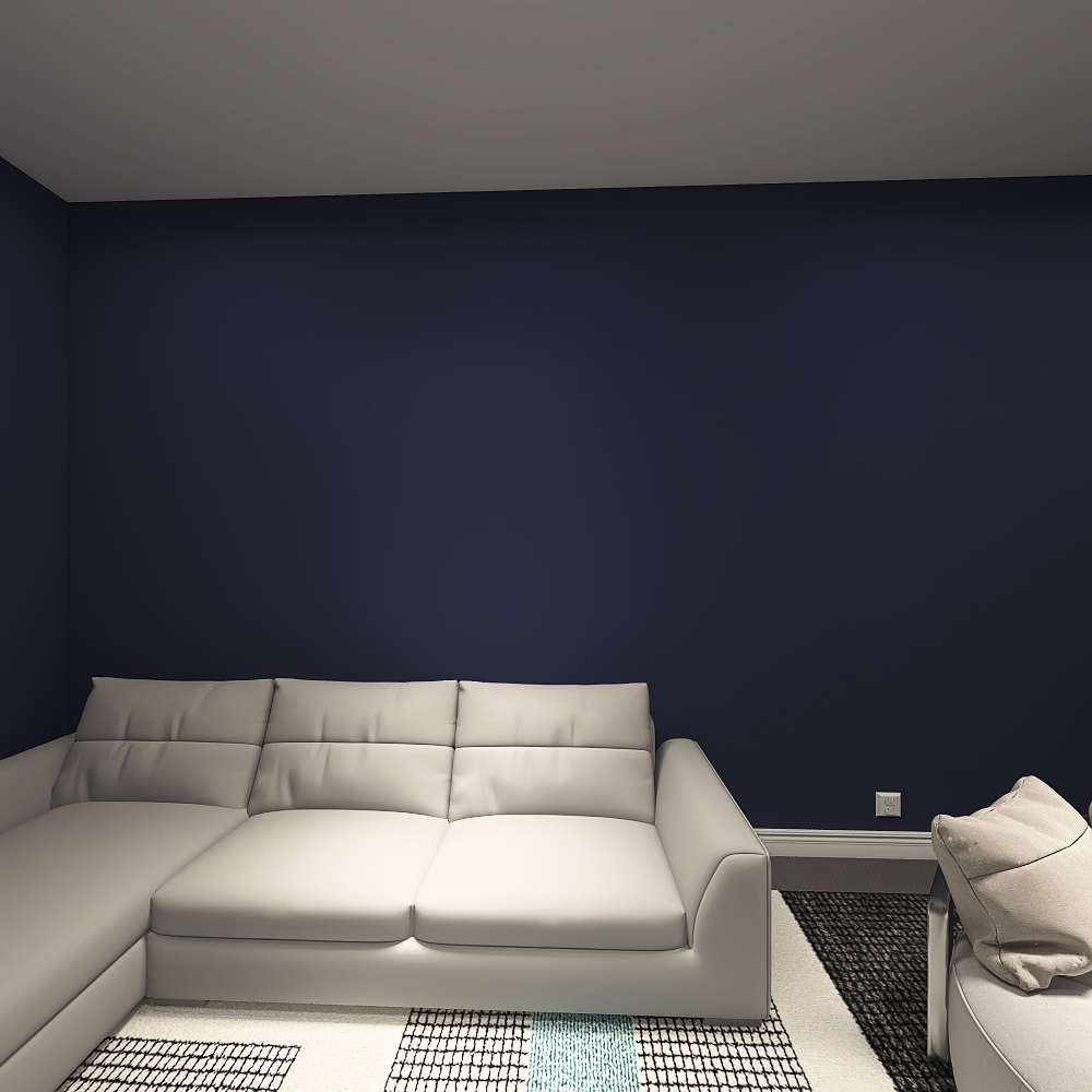 Home CInema 3d design renderings
