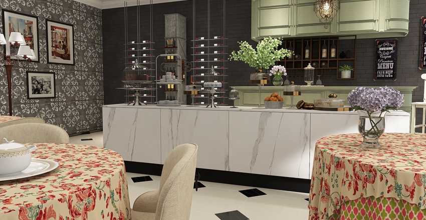 Chez Winnie Interior Design Render