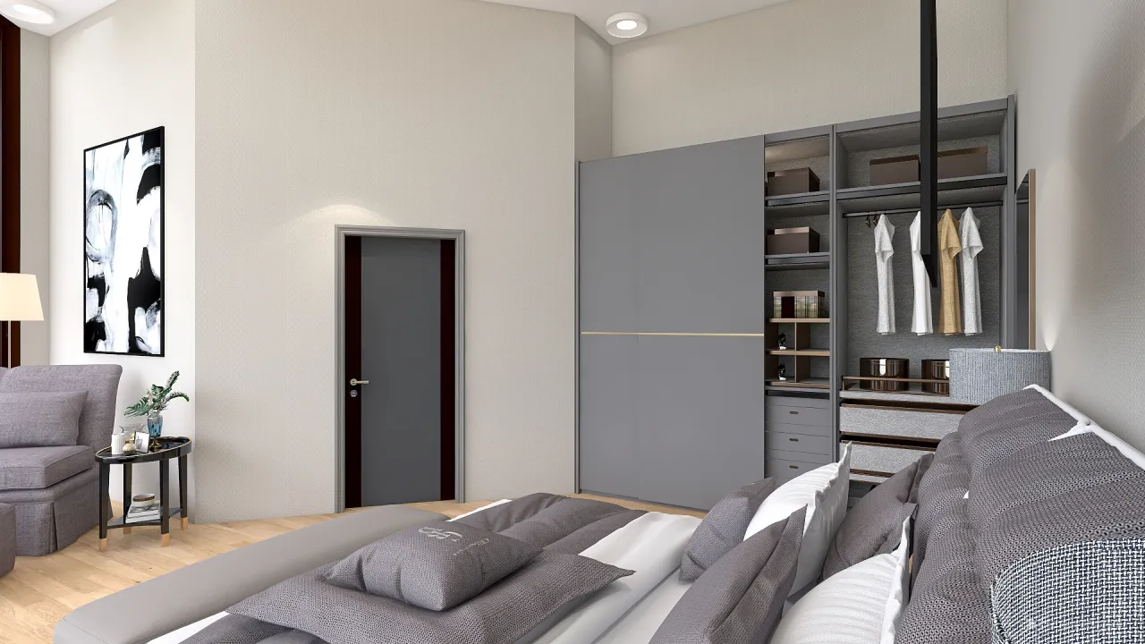 MasterBedroom 3d design renderings