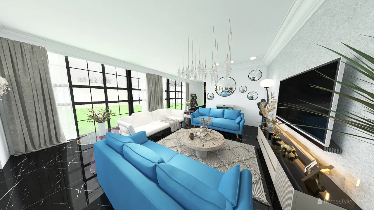 LivingRoom 3d design renderings