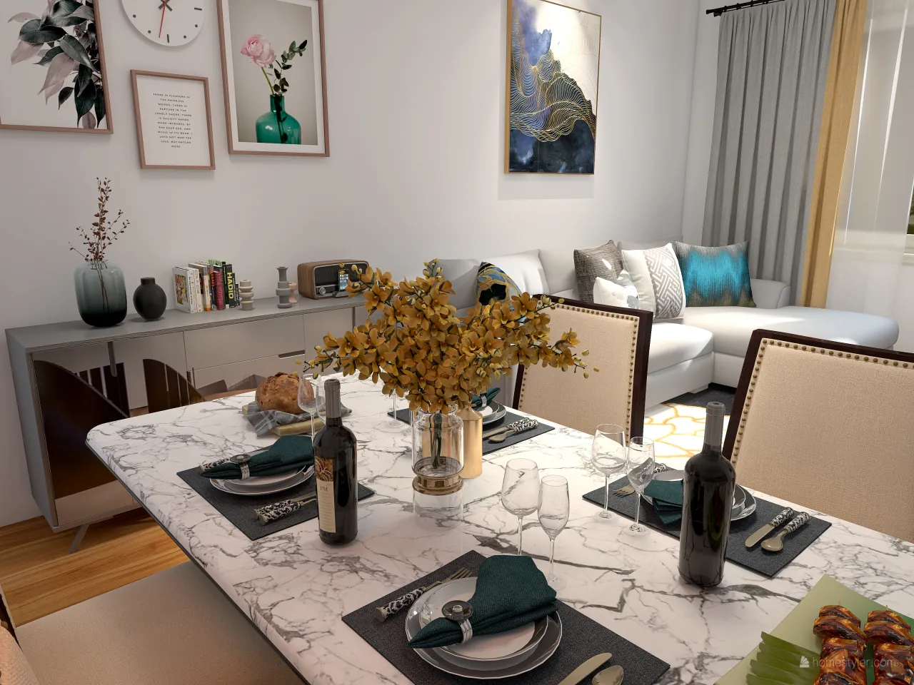 Kitchen 3d design renderings