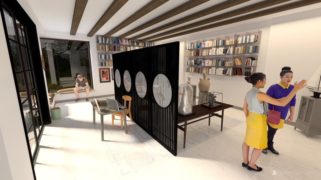 Cevat Şakir Müzesi 3d design renderings