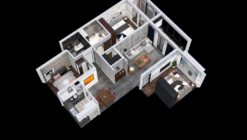 Woolley Cottage 3d design picture 124.14