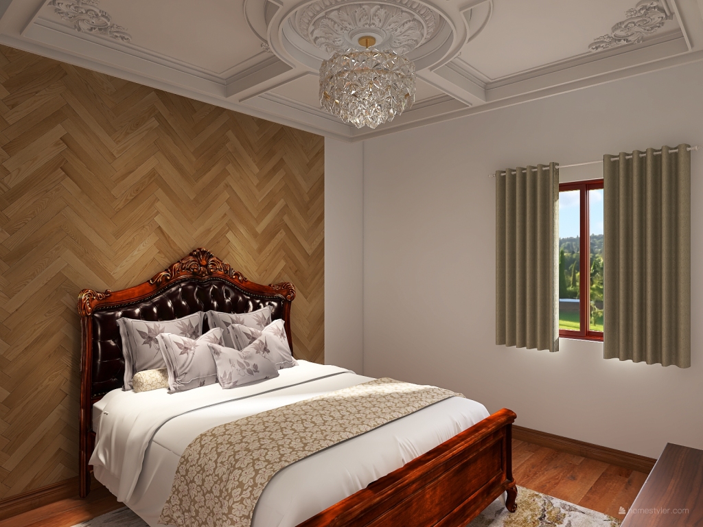VTR Bedroom 3d design renderings
