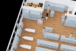 Playground Lager Version 2021 - Master Office Design Rendering