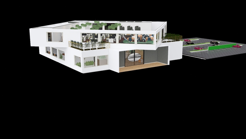 CIBSE OFFICE 3d design picture 2318.48