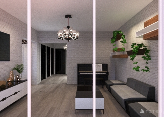 3room flat Design Rendering