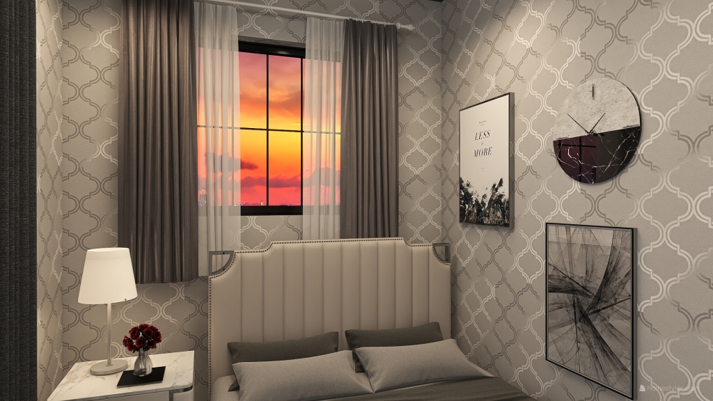 Tiny Luxury Apartment 3d design renderings