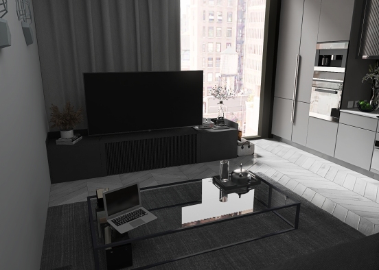 Micro flat in NYC Design Rendering