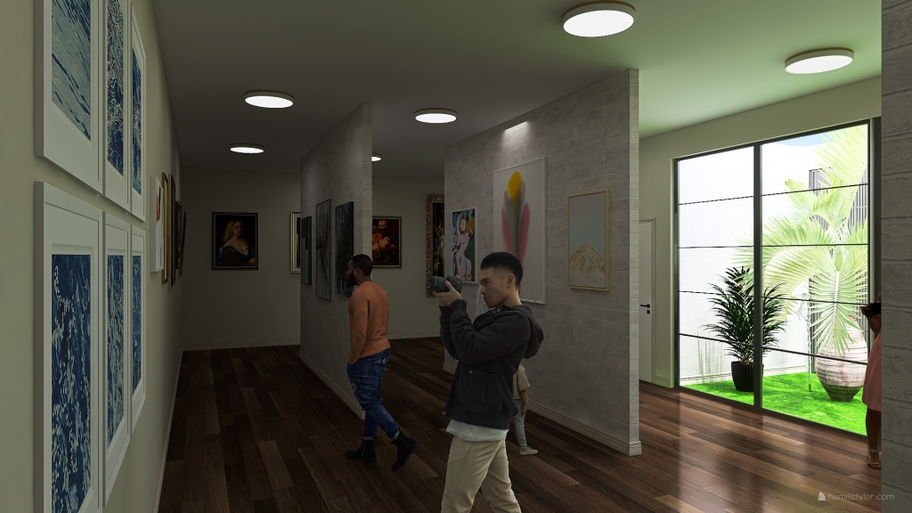 The Artistic Museum 3d design renderings